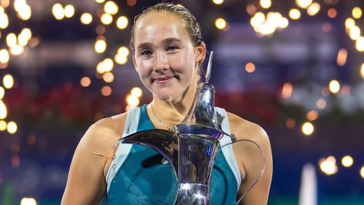 Mirra Andreeva a remporté le WTA 1000 de Dubai en 2025. (WTA)