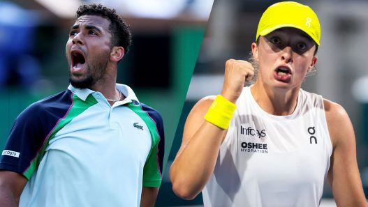 Arthur Fils et Iga Swiatek se sont qualifiés pour le prochain tour au Miami Open (Getty Images)