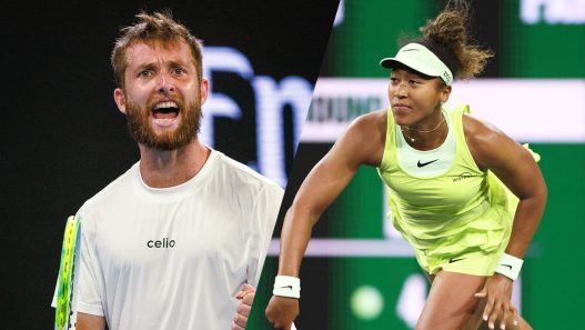 Corentin Moutet a décroché la première victoire de sa carrière à Indian Wells tandis que Naomi Osaka a été éliminée au premier tour (Getty Images)
