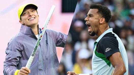 Iga Swiatek a déroulé contre Carolina Garcia. Arthur Fils a pris sa revanche contre Gabriel Diallo à Indian Wells (Getty Images)