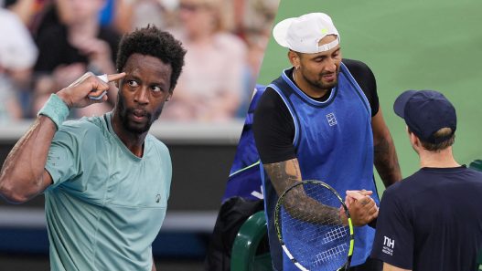 Gael Monfils accède au deuxième tour d'Indian Wells. Nick Kyrgios s'arrête d'entrée sur abandon (Getty Images)