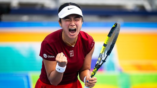 Alexandra Eala est au programme ce mercredi à Toronto. (Getty Images)