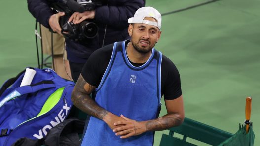 Nick Kyrgios abandonne au premier tour du Masters 1000 d'Indian Wells (Getty Images)
