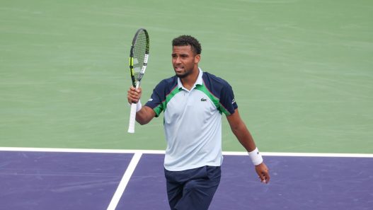Arthur Fils lors de son quart de finale à Indian Wells. (Getty Images)