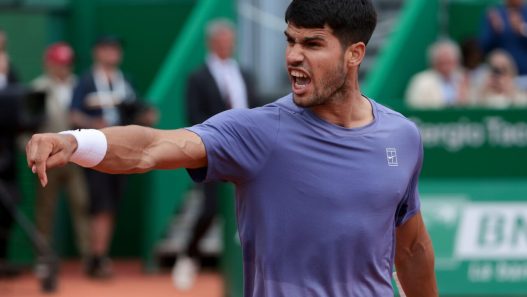 Champion à Monte-Carlo, Carlos Alcaraz fait la bonne opération de la semaine au classement ATP. (Getty Images)