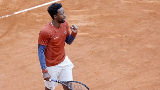 Gaël Monfils, victorieux lors de son premier match au Masters 1000 de Monte-Carlo (Image d'illustration - X)