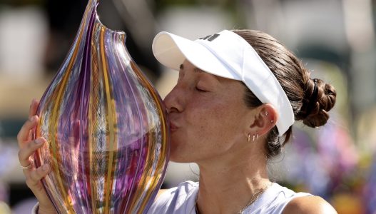 Jessica Pegula a remporté le tournoi de Charleston en 2025. (Getty Images)