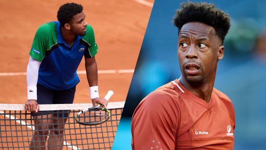 Arthur Fils a été éliminé pendant que Gael Monfils a déclaré forfait ce vendredi au Mutua Madrid Open. (Getty Images).