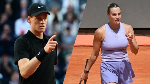 Jannik Sinner et Aryna Sabalenka sont les deux principaux favoris de Wimbledon. (Getty Images)