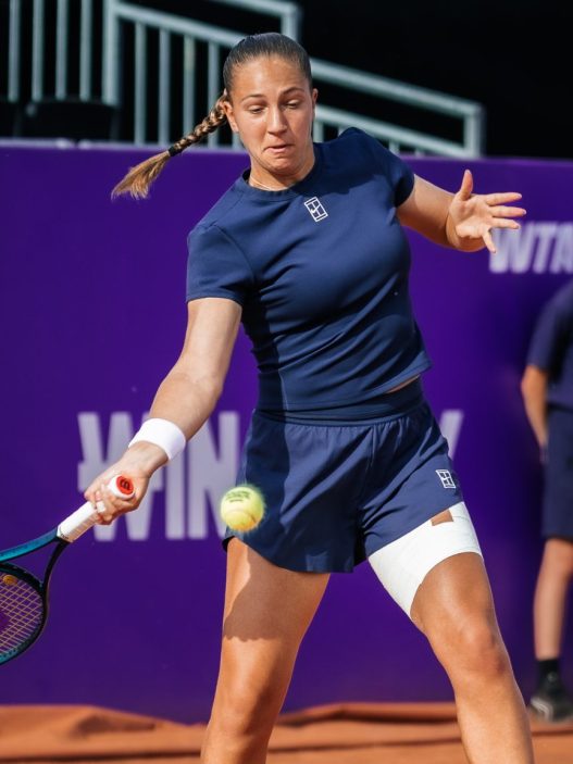 Diane Parry au WTA 500 de Strasbourg (Antoine Rinié/Univers Tennis)