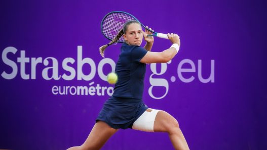 Diane Parry au WTA 500 de Strasbourg (Antoine Rinié/Univers Tennis)