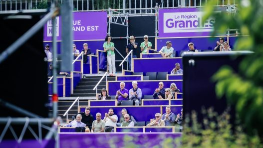 Tribunes du WTA 500 de Strasbourg (Antoine Rinié/Univers Tennis)