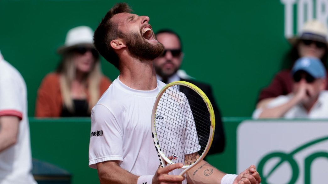 Corentin Moutet s'est offert son premier quart de finale cette saison - (Image d'illustration - Getty Images)