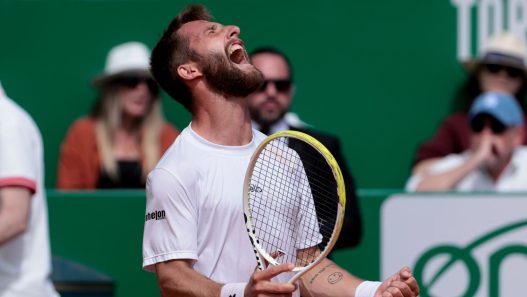 Corentin Moutet s'est offert son premier quart de finale cette saison - (Image d'illustration - Getty Images)