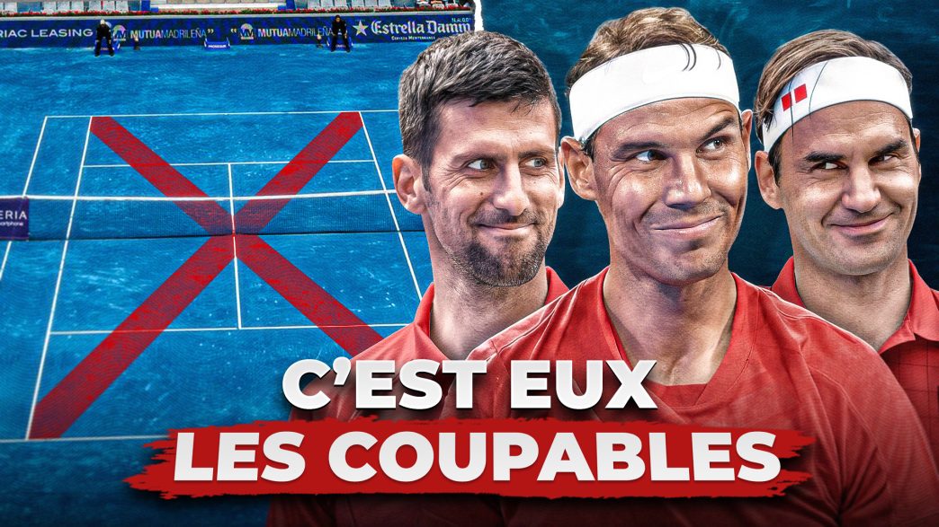 Novak Djokovic, Rafael Nadal et Roger Federer se sont postionnés contre la terre battue bleue en 2012.