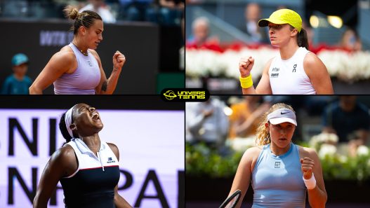 Aryna Sabalenka, Iga Swiatek, Coco Gauff et Mirra Andreeva seront les joueuses à suivre lors de ce tournoi de Roland-Garros. (Getty Images)