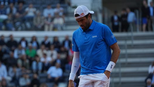 Matteo Berrettini a été contrait à l'abandon contre Casper Ruud au Masters 1000 de Rome (FITP)