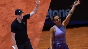 Jannik Sinner et Aryna Sabalenka, les deux grands favoris pour Roland-Garros ?(Getty Images)