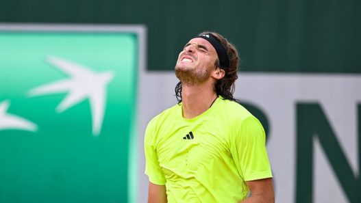Stefanos Tsitsipas est éliminé dès le deuxième tour à Roland-Garros (Getty Images)