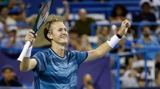 Sebastian Korda a décroché la plus grande victoire de sa carrière face à Carlos Alcaraz - (Image d'illustration - Justin Cooper/Cal Sport Media/Sipa US/Alamy Live News)
