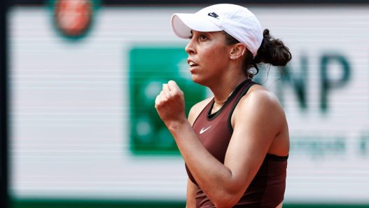 Paris, France. 31 mai 2025. Madison Keys (USA) lors du tournoi de Roland Garros 2025. Crédit : corleve/Alamy Live News