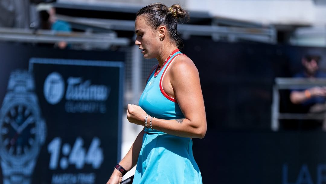 Aryna Sabalenka va débuter sa tournée sur gazon à Berlin. (Getty Images)