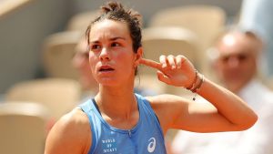 Lois Boisson à Roland-Garros en 2025 (Getty Images)