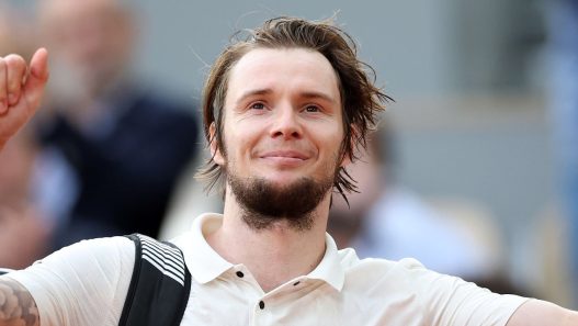 Alexander Bublik s'est imposé face à Alexandre Muller ce lundi. (Getty Images)