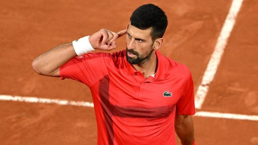 Novak Djokovic a passé le test Alexander Zverev avec brio. (Getty Images)