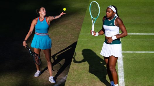 Aryna Sabalenka et Coco Gauff seront les deux premières têtes de série à Wimbledon. (Getty images)