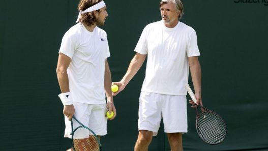 La nouvelle association entre Tsitsipas et Ivanisevic ne démarre pas de façon idoine - Getty Images