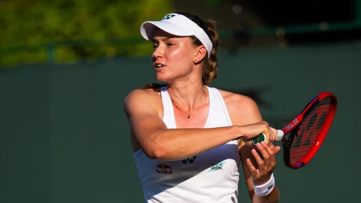 Elena Rybakina défiera Elise Mertens à Wimbledon. (Getty images)