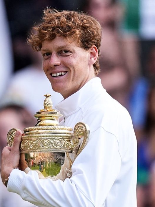Jannik Sinner est le principal favori de Wimbledon. (Getty Images)