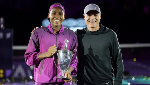 Coco Gauff met fin à sa collaboration avec Matt Daly et JC Faurel avant l'US Open (Alamy)