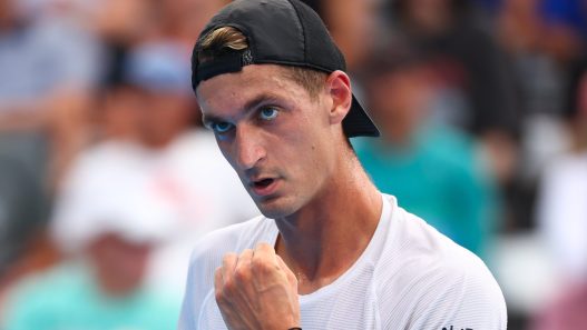 Terence Atmane a réalisé l'exploit en battant Taylor Fritz ce mercredi au Masters 1000 de Cincinnati. (Getty Images)