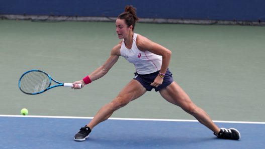 Lois Boisson s'est inclinée pour son premier match à l'US Open. (Getty Images)