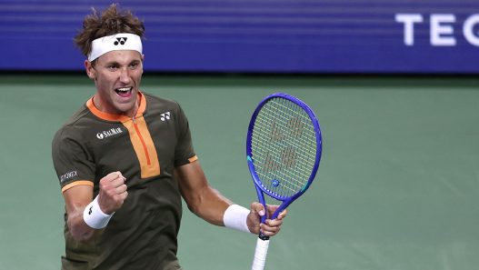 Casper Ruud a dénoncé la présence de marijuana à l'US Open. (Getty Images)