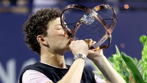 Ben Shelton a décroché le plus grand titre de sa carrière au Masters 1000 de Toronto 2025 (Matthew Stockman/Getty Images)