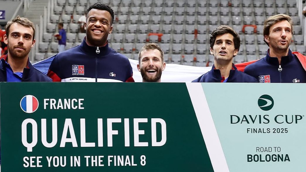 La France va disputer la phase finale de la Coupe Davis à Bologne. (Getty Images)