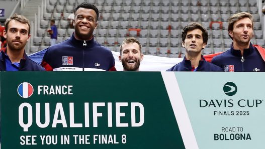 La France va disputer la phase finale de la Coupe Davis à Bologne. (Getty Images)