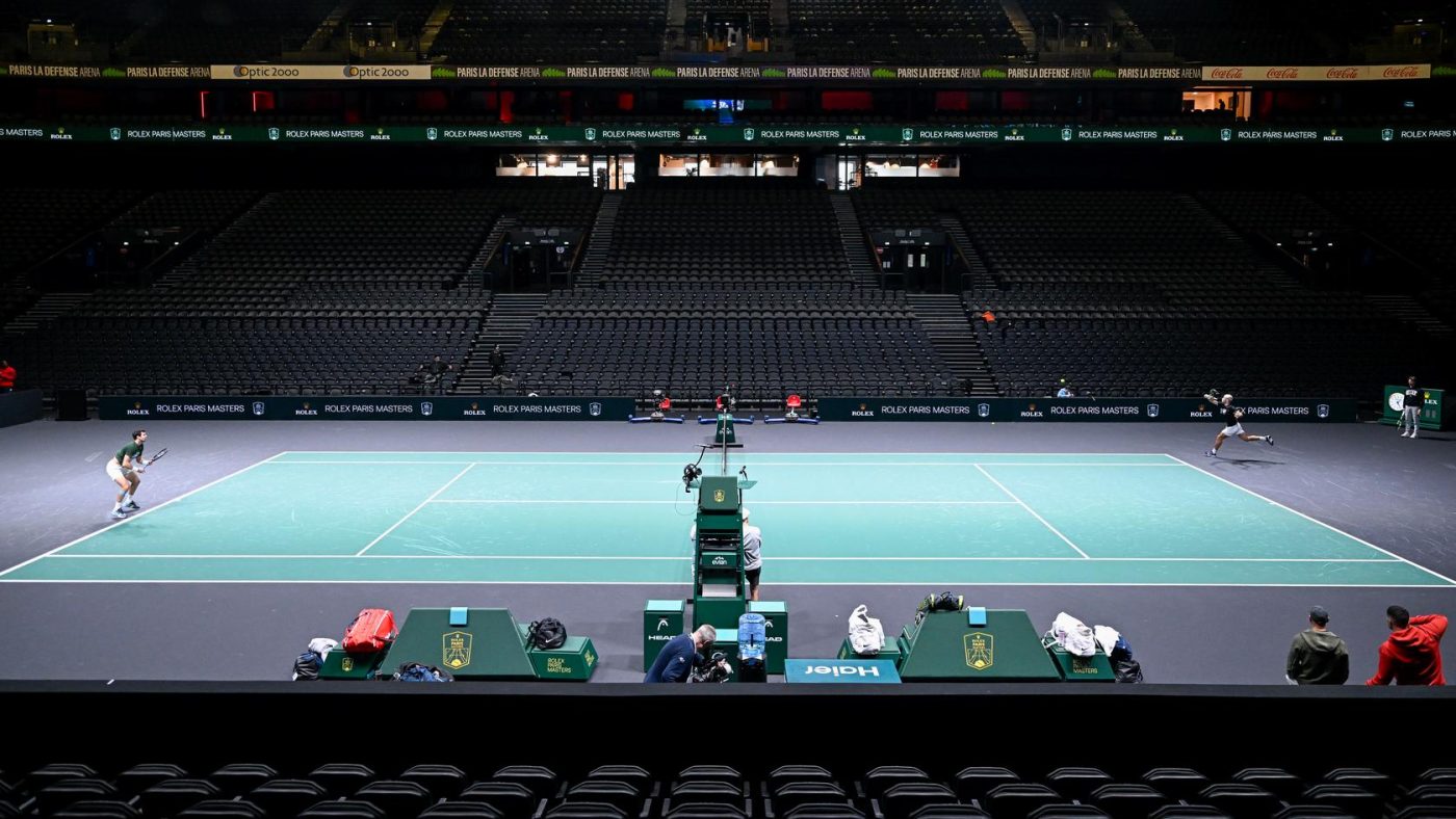 Le Rolex Paris Masters se déroule à la Plénitude Arena (FFT)