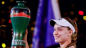Elena Rybakina a remporté le tournoi de Ningbo en 2025. (Getty Images)