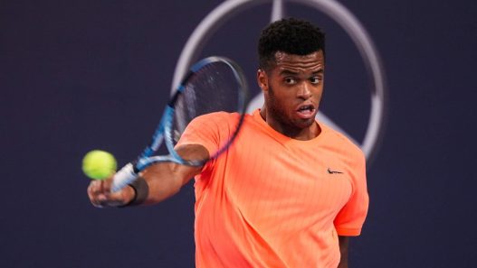 Giovanni Mpetshi Perricard s'est qualifié pour la première fois au troisième tour à Shanghai. (China Open Official 2025/VCG via Getty Images)