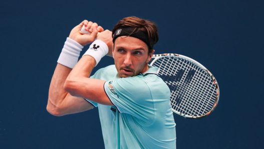 Arthur Rinderknech a fait tomber Alexander Zverev au troisième tour du Masters 1000 de Shanghai. (China Open Official 2025/VCG via Getty Images)