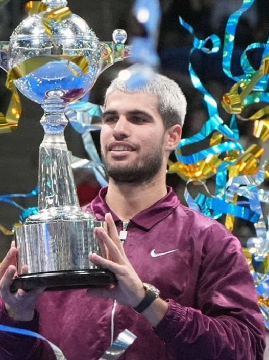 Carlos Alcaraz a remporté le tournoi ATP 500 de Tokyo en 2025. (Koji Watanabe/Getty Images)