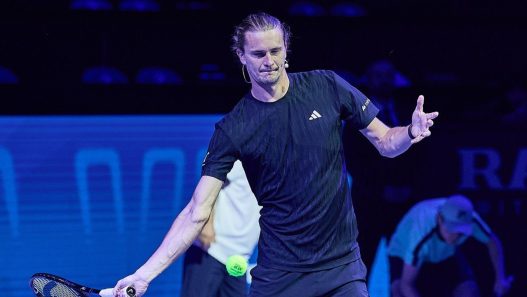 Alexander Zverev va faire son entrée mardi au tournoi de Vienne. (Mathias Schulz/Newhouse Media/MB Media/Getty Images)