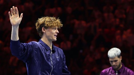 Jannik Sinner a remporté le Six Kings Slam il y a quelques jours. (Photo by Clive Brunskill/Getty Images)