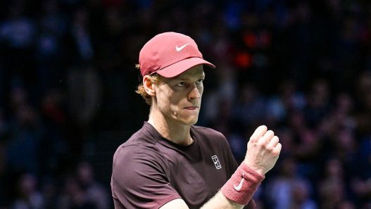 Jannik Sinner a atteint les quarts du Rolex Paris Masters pour la première fois (Daniel Derajinski/Icon Sport via Getty Images)