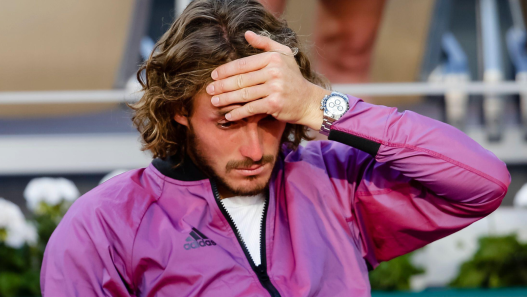 Stefanos Tsitsipas écope une grosse sanction après son excès de vitesse. (Alamy)