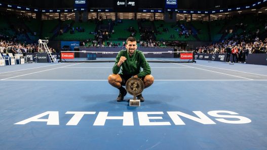Novak Djokovic a terminé sa saison 2025 en remportant le tournoi ATP 250 d'Athènes (Novak Djokovic/X)